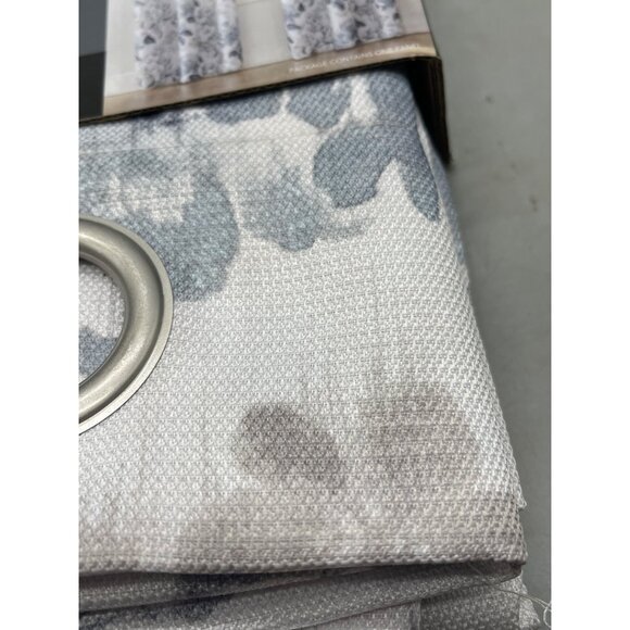 living colors window panel one tanya window panel floral 48x84" rings READ NEW - Picture 3 of 8